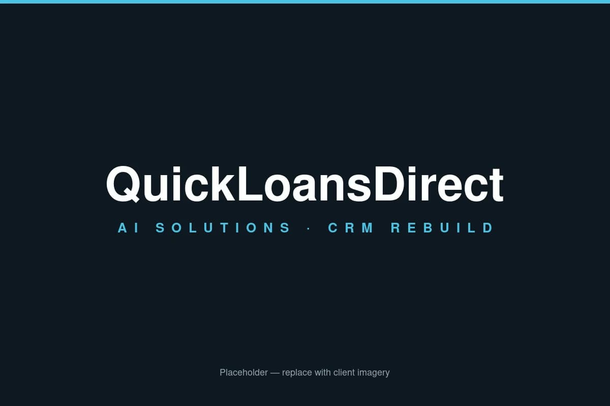 QuickLoansDirect — featured Act Bold case study hero